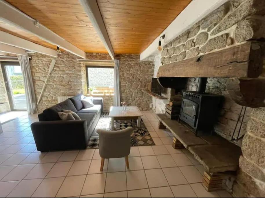 Maison De Pecheur Bord De Mer Bois Et Pierre 6-8 Pers Plobannalec-Lesconil Exterior photo